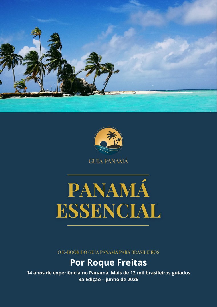Capa do e-book Panamá Essencial, 3ª edição, de junho de 2026